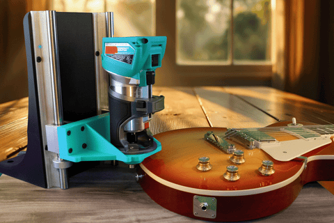 Custom Luthier Binding Router Sled – Universal fit Works with all Binding Router Bits | Perfect Guitar Binding Channels | Complete Kit or DIY Parts 🎸