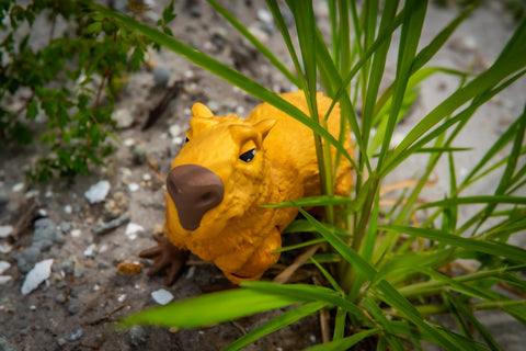 Giant 3D Printed Capybara – Articulated Capybara – Big Poseable Capy Toy – Custom Colors Available – Nearly 10” Tall! 🧡