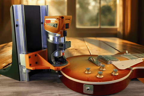 Custom Luthier Binding Router Sled – Universal fit Works with all Binding Router Bits | Perfect Guitar Binding Channels | Complete Kit or DIY Parts 🎸